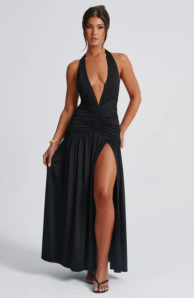 ALICIA MAXI DRESS - BLACK